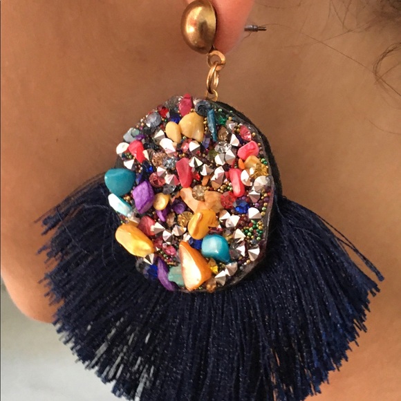 New 2 pairs for 15 tassel boho earrings - Picture 1 of 6